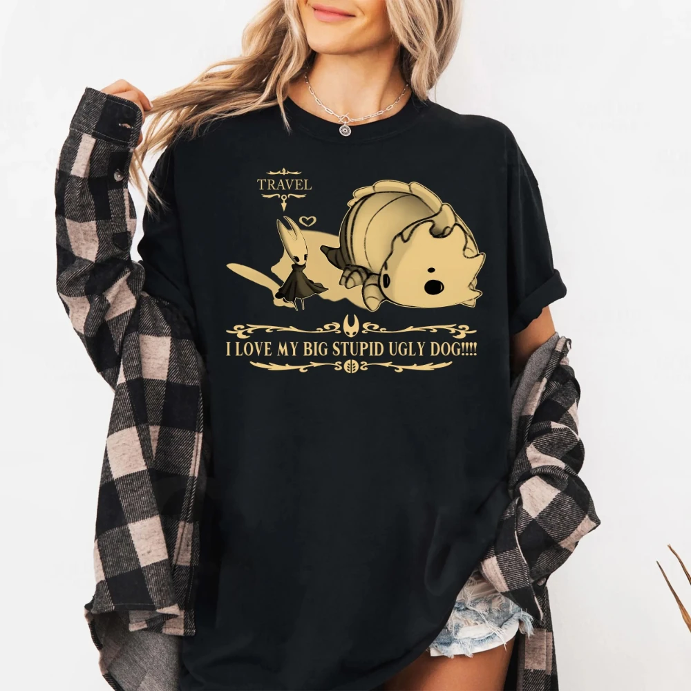 Bell Beast Hollow Knight Silksong Shirt Silksong Hornet Indie Game T-Shirt Clothing Short Sleeve Shirt Unisex Men Women