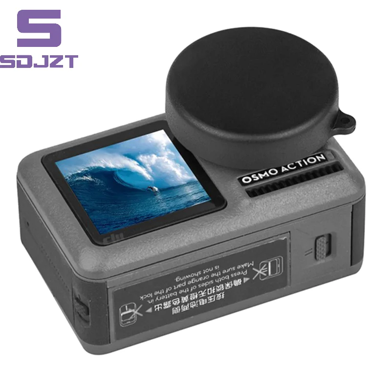 Lens Cover For DJI Osmo ACTION 4/3 Sports Camera Lens Protective Cover Dust And Fall Resistant Cap For DJI Action 4 Accessories