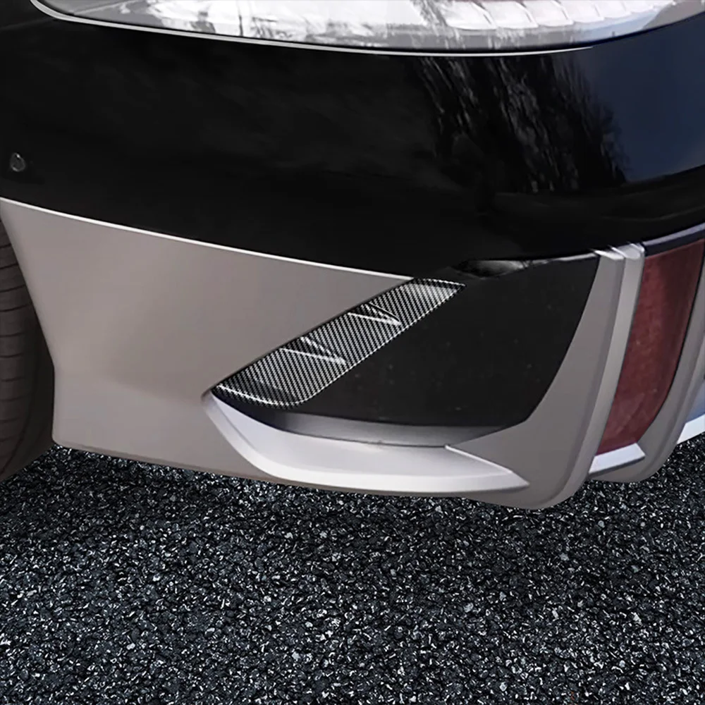 

Car Rear Bumper Both Side Fog Lamp Frame Trim Cover For Hyundai Ioniq 6 2022 2023 Exterior Styling LHD RHD