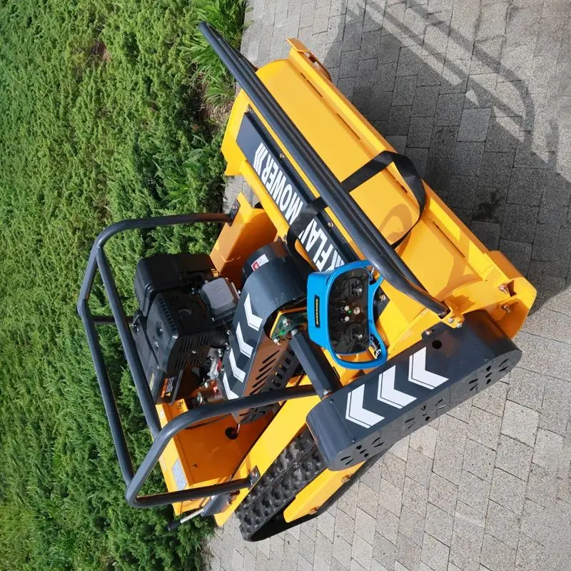 تخصيص جميع التضاريس الزاحف نوع جزازة العشب التحكم عن بعد ، جزازة العشب الصناعية والزراعية رباعية الأشواط ، حديقة المزرعة #1