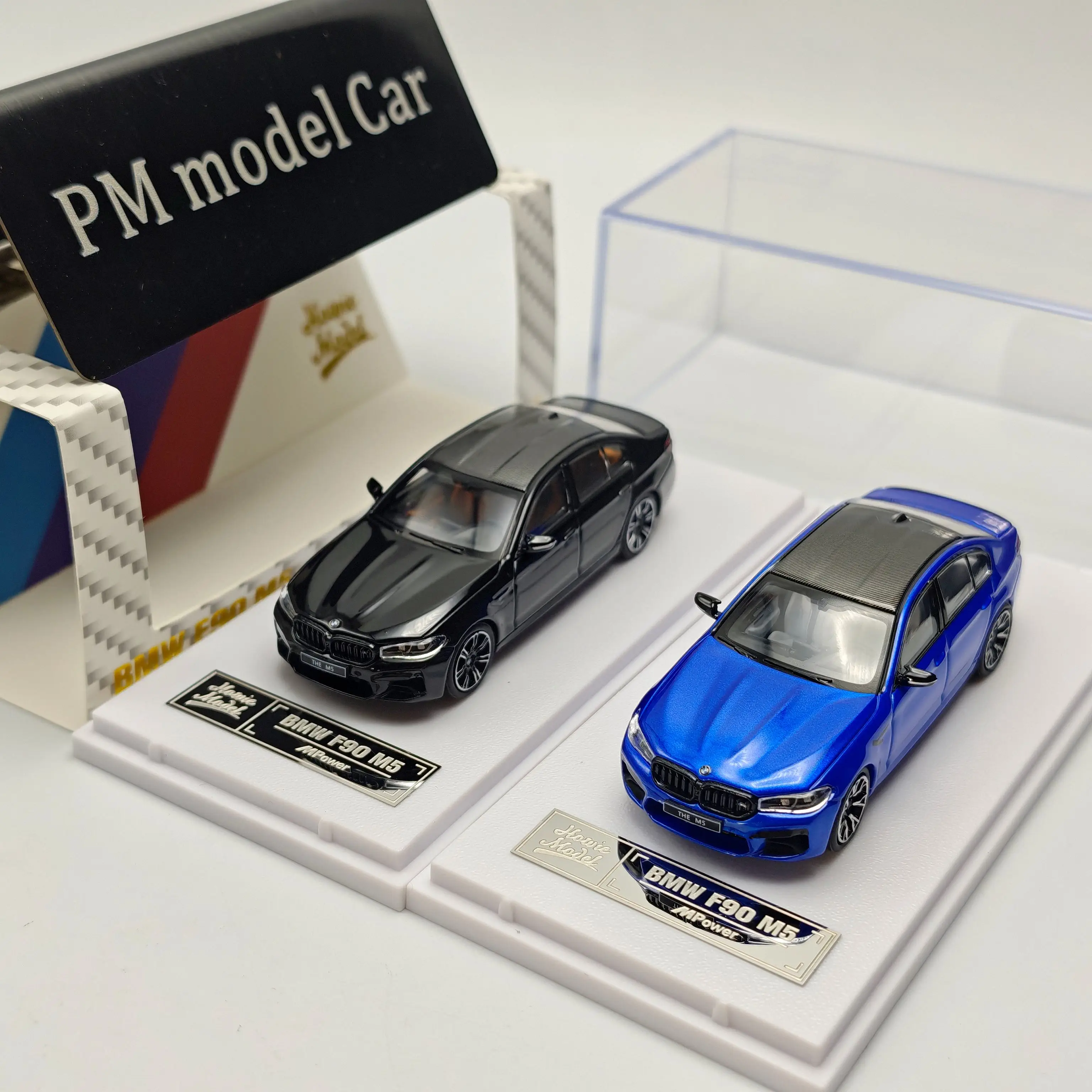 

[In stock] Howie Model HM 1:64 BMW M5 F90 Alloy Diecast Model Car Collectible Gift Static Display