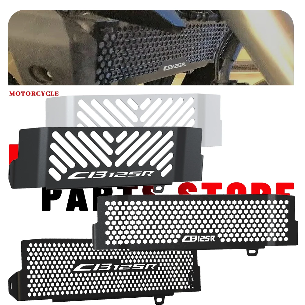 

For HONDA CB125R CB120 R 2018-2024 2022 2021 2020 2019 2023 Motorcycle Radiator Protection Grille Radiator Guard Cover CB 125R