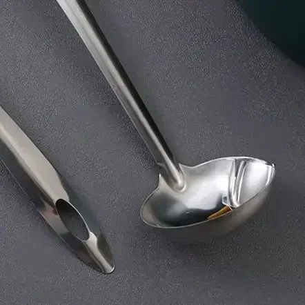 

Совок для масла из нержавеющей стали, скиммер, ложка, кухонный соус, суп, йогурт, дуршлаг, необходимый аксессуар для выпечки