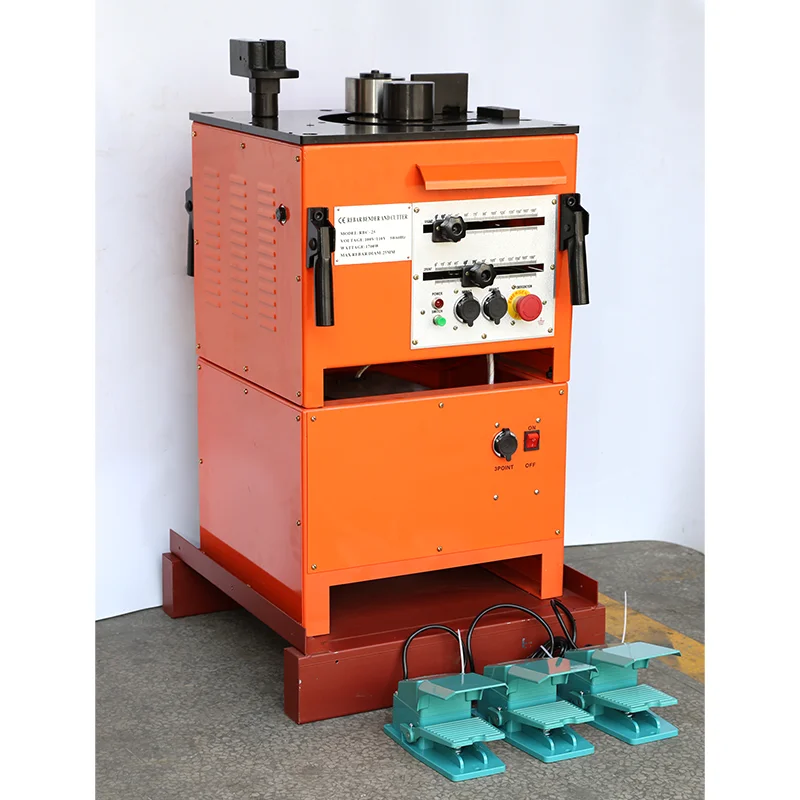 رائجة البيع الهيدروليكية المحمولة 6-32 مللي متر حديد التسليح بندر و القاطع رائجة البيع RB-25 آلة ثني القضبان الصلب #2