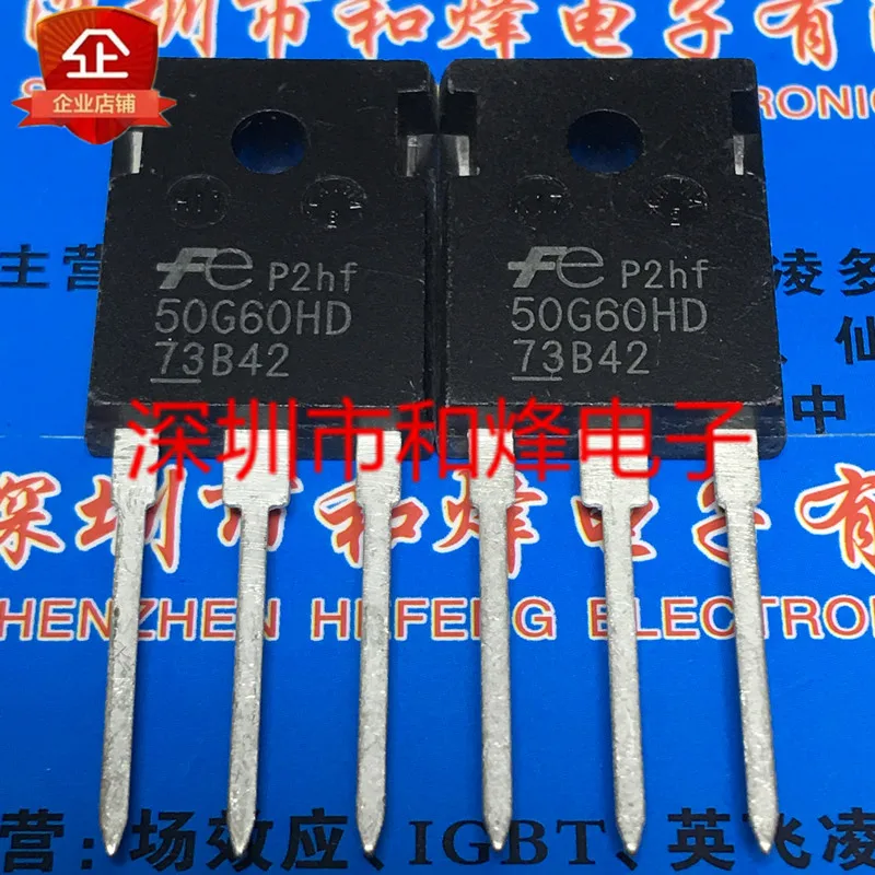 

Free shipping 50G60HD FGW50N60HD TO-247 600V 50A 10PCS