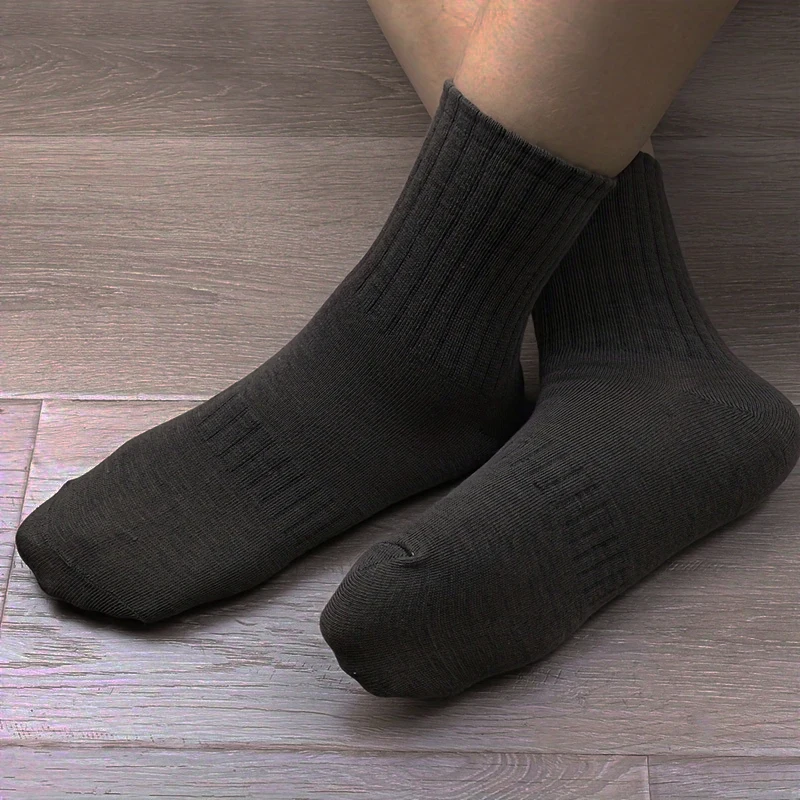 Weiche Baumwoll socken Männer Frauen fest schwarz weiß atmungsaktiv hochwertige Sports ocken Frühling Sommer Männer Business Mid-Tube Socke