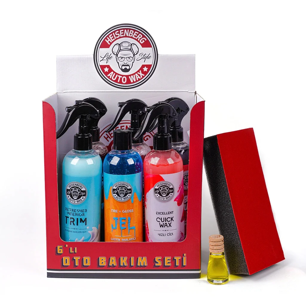 Heisenberg 6'lı Professional Auto Care Set-SPECIAL PROMOTION PRICE