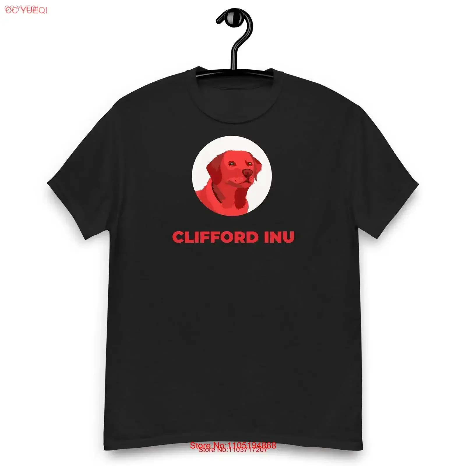Clifford Inu CLIFF Crypto TSHIRT Deflationary Token On The Ethereum Blockchain Cryptocurrency Btc T Shirt vintage Washed