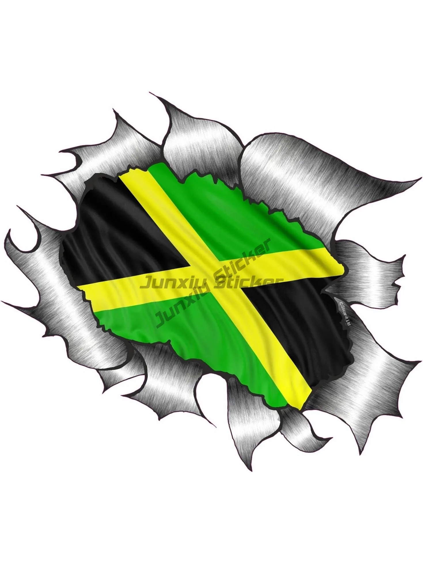 Jamaica Decal Sticker Window Windshield Bumper Laptop Car and Accessories Ornaments Jdm Decor Robot Gadgets