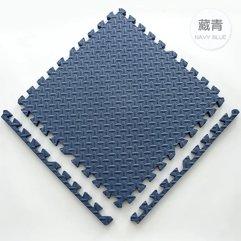 NONE 30*30cm Verdicken Sport Gym Matte Schutz EVA Blatt Korn Fußmatten Yoga Fitness Nicht-Slip Spleißen Teppiche schock Zimmer 6