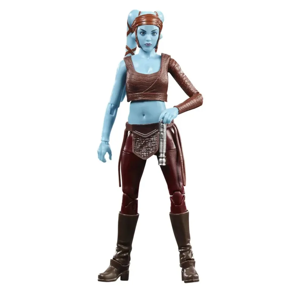 Hasbro Star Wars la serie negra ataque de los clones Aayla Secura Anime figuras de acción de juguete colección niños regalos de muñecas en Stock