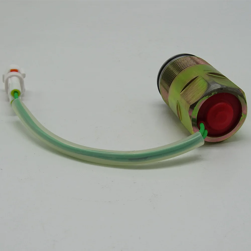 Main Pump Solenoid Valve, Hydraulic Pump Solenoid Valve K3V112 White Plug, Excavator Parts Electrical Parts Fast Delivery