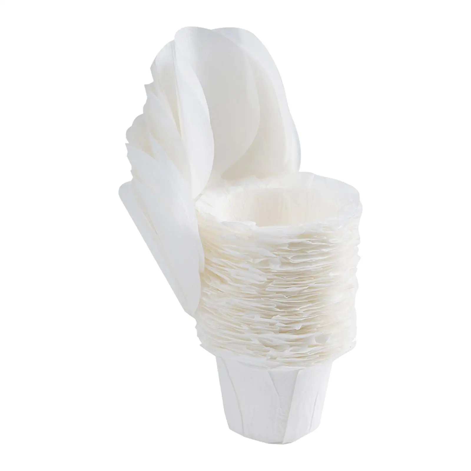 50 шт. фильтры для кофе с крышкой, бумажные фильтры для кофемашины, фильтры для кофемашины для 1,0 и 2,0, часть кофеварки