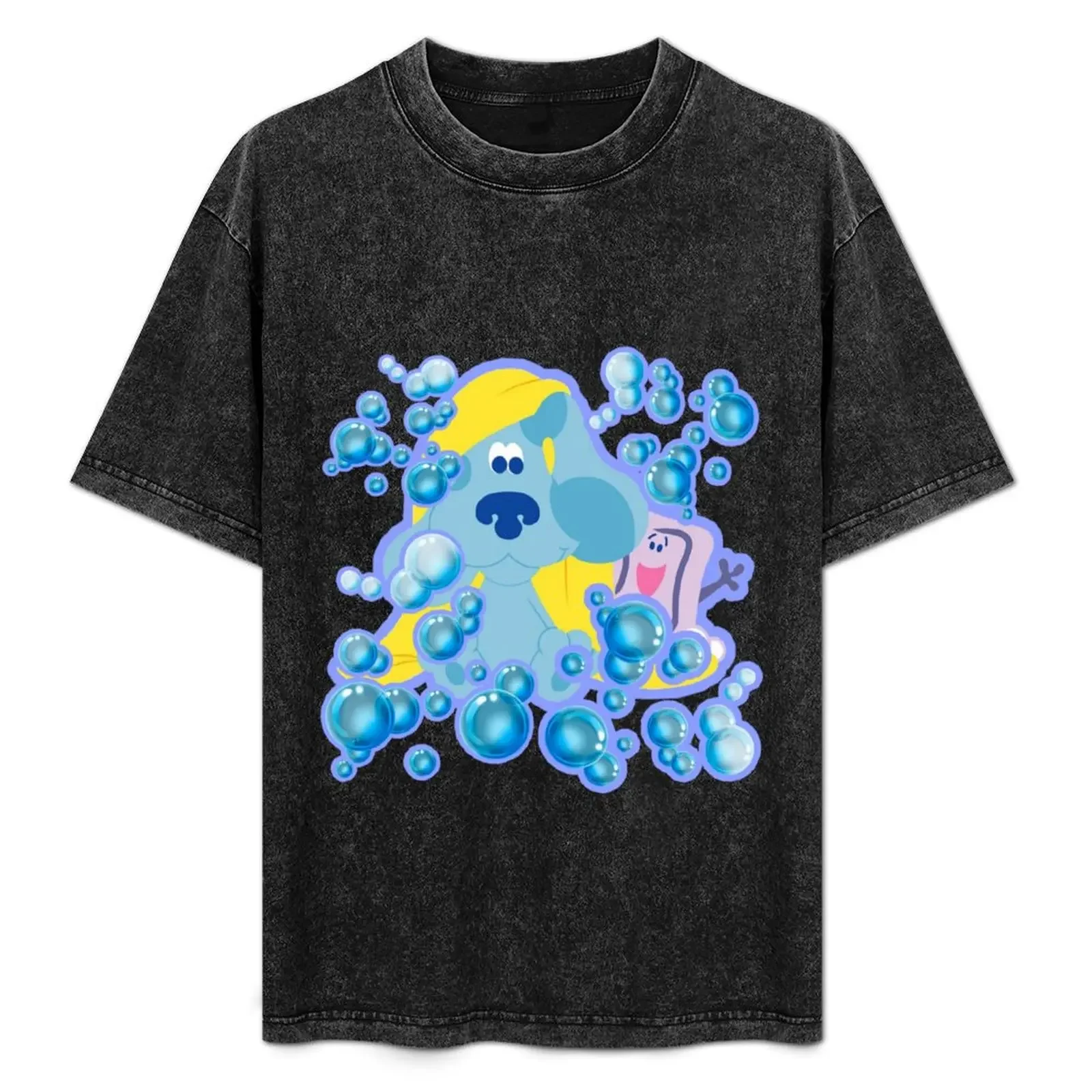 

Blues clues bubble bath T-Shirt Mechanic Work Tee Shirt