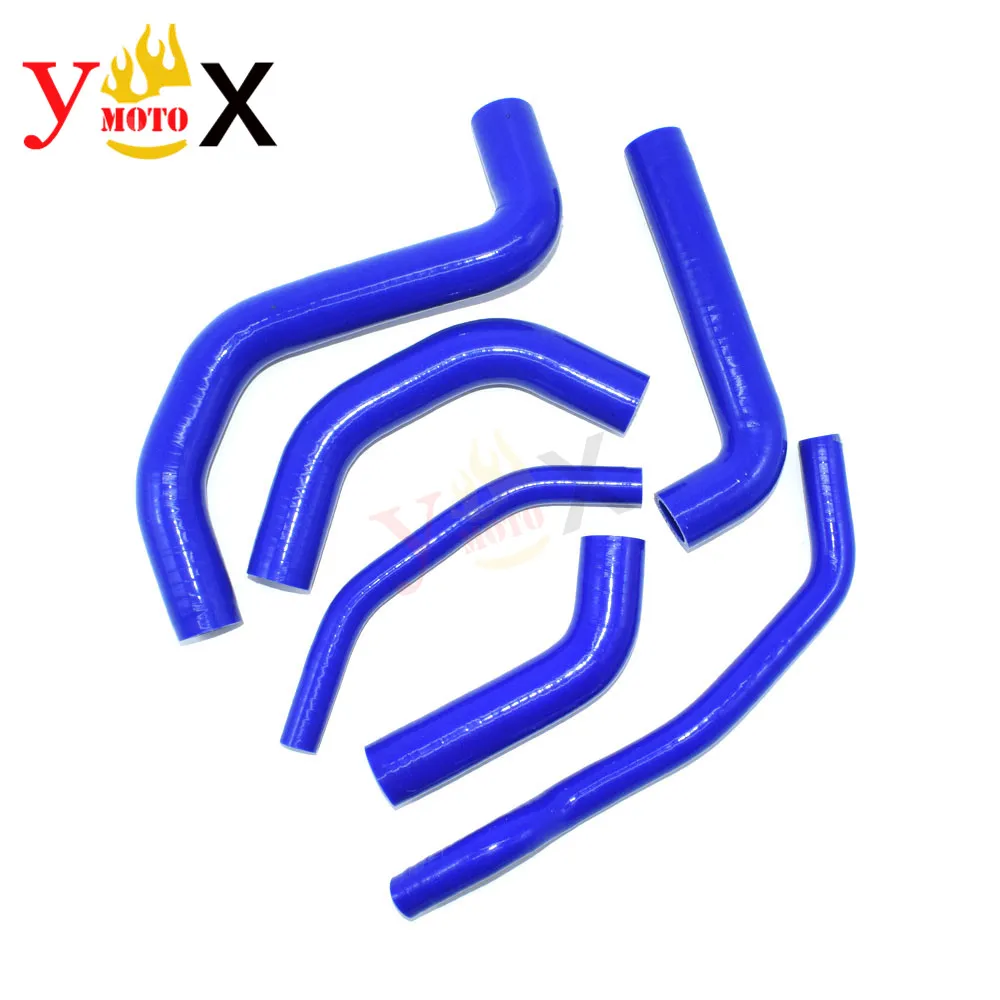 

ZX-10R 16-19 6PCS/Set Motorcycle Blue Water Radiator Hose Pipe Tube High pressure For KAWASAKI ZX10R 2016-2019 2017 2018