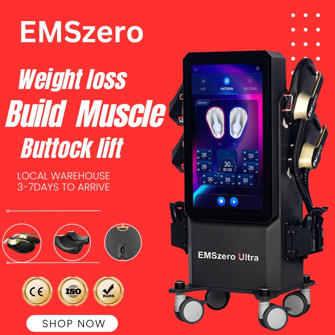 

EMSzero PRO HI-EMT RF 6500W EMS NEO 2024, устройство для похудения тела, электромагнитное удаление жира, наращивание мышц