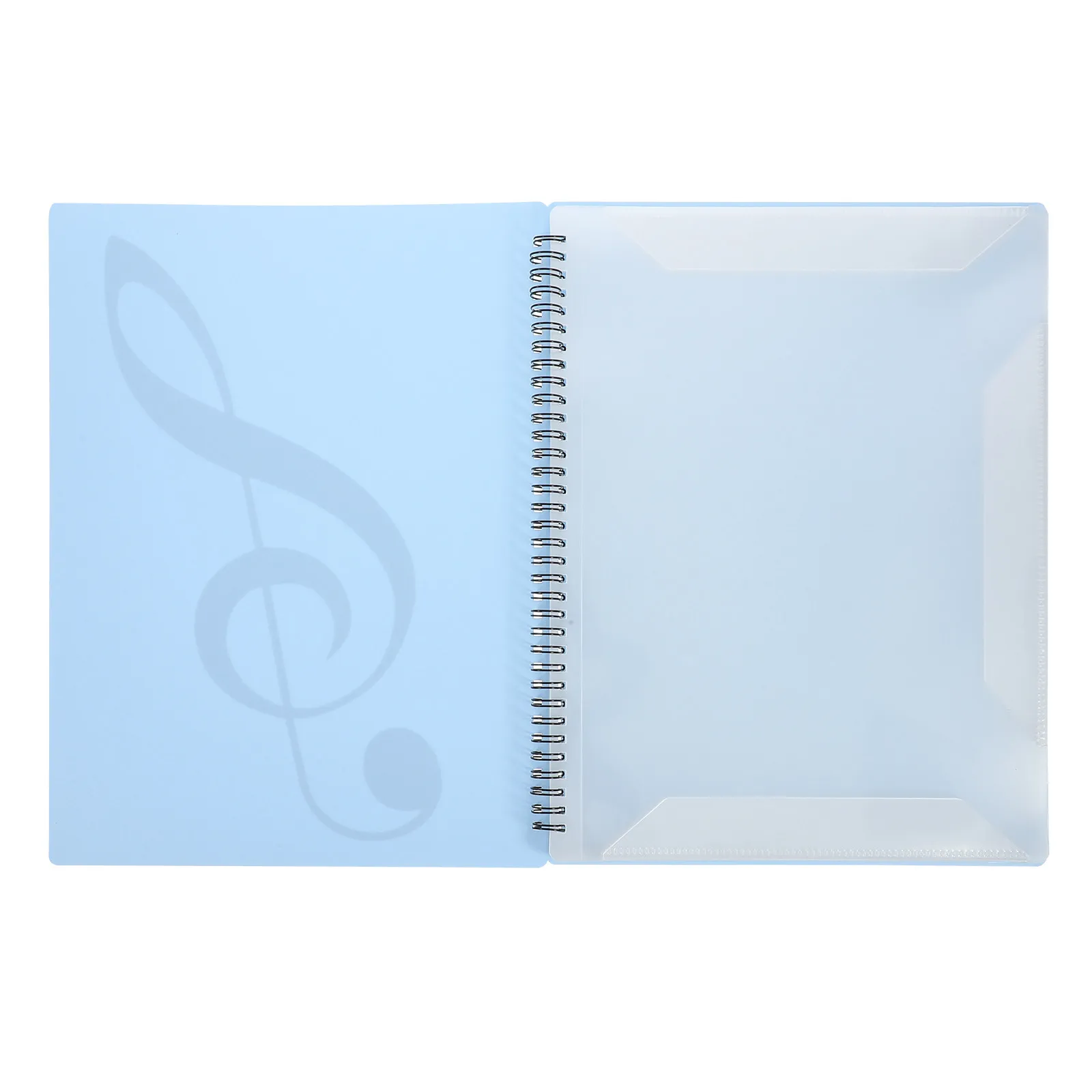 

A4 Size Sheet Music Folder Music File Folder Compact Lightweight Storage Organizer for Office School Restaurant Conference