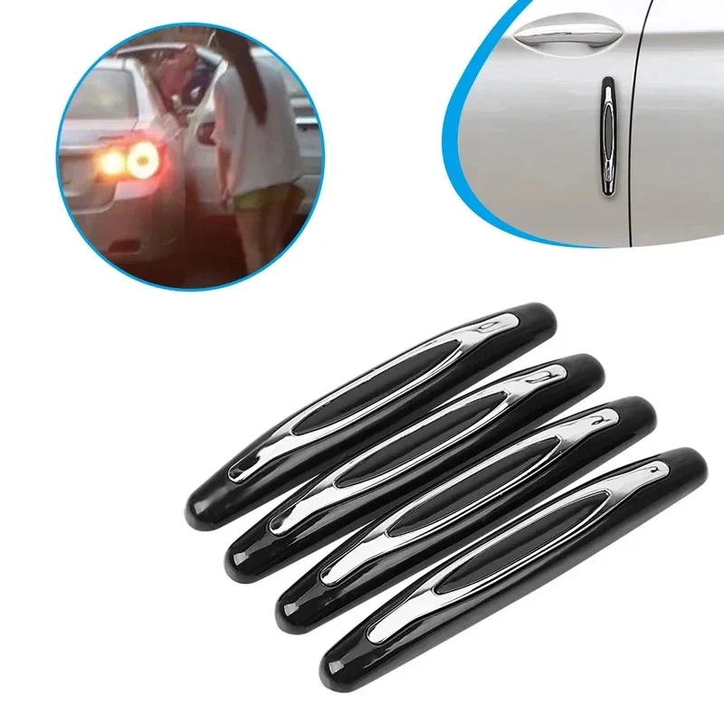 1-3set Car Door Anti-Collision Protector Guard Strip Scratch Car Rubber Bumper Stickers Auto Door Edge Protection Car Decoration