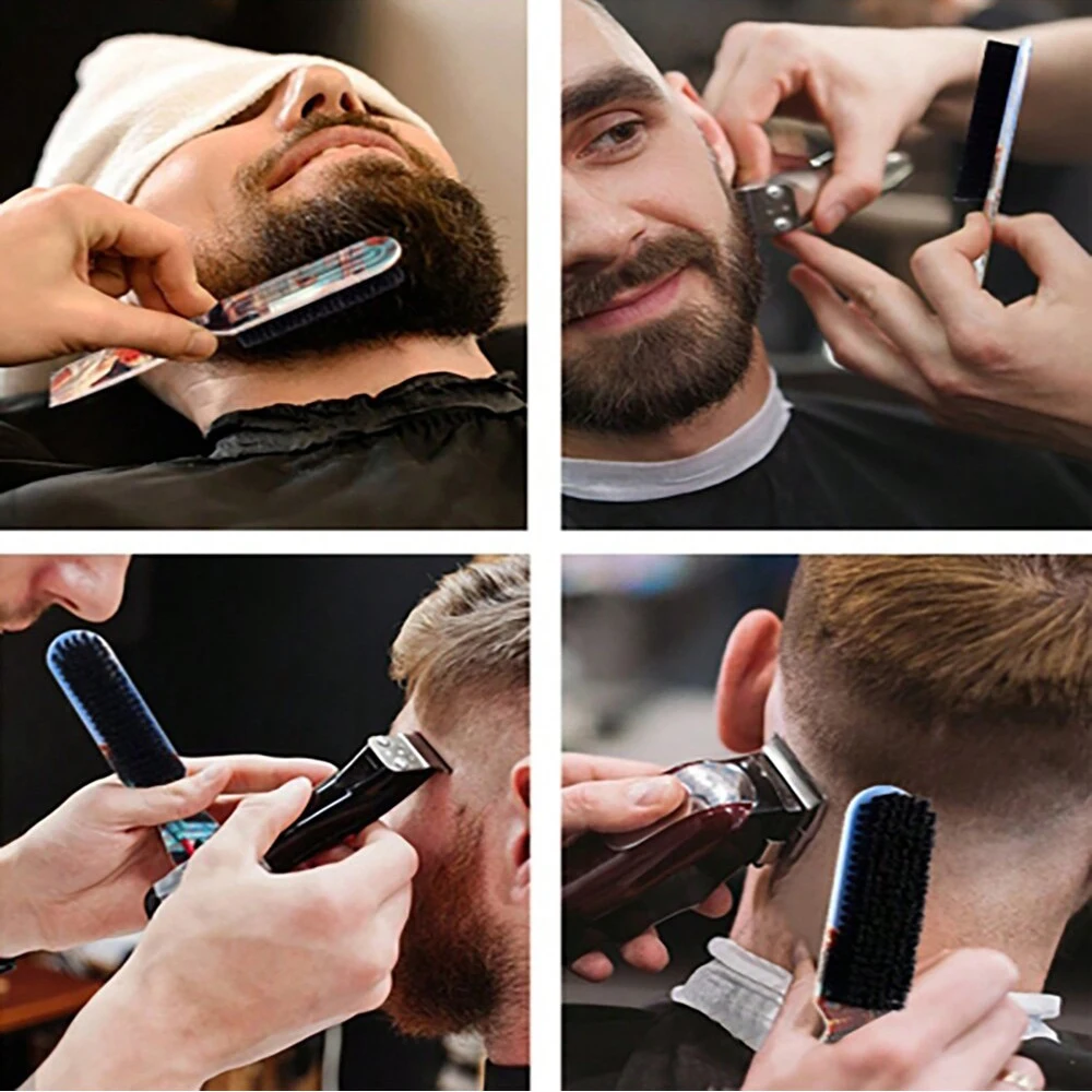 4Pcs Retro Hair Styling Set Be - Shaving Brush Set 评论和价格