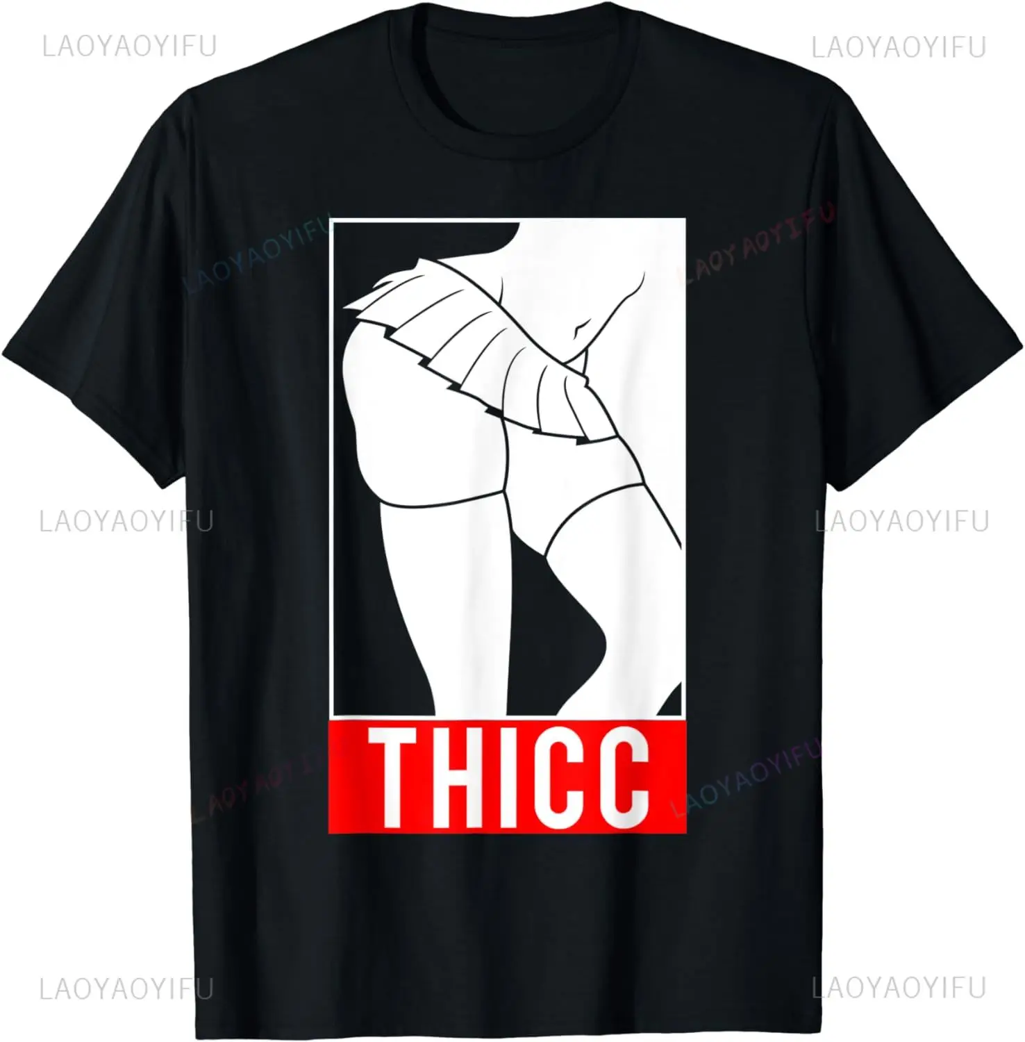 Funny Ecchi Hentai Anime T-shirt - Thin Short Skirt T-shirt Summer Short Sleeve Crew Neck Shirt Fashion Streetwear