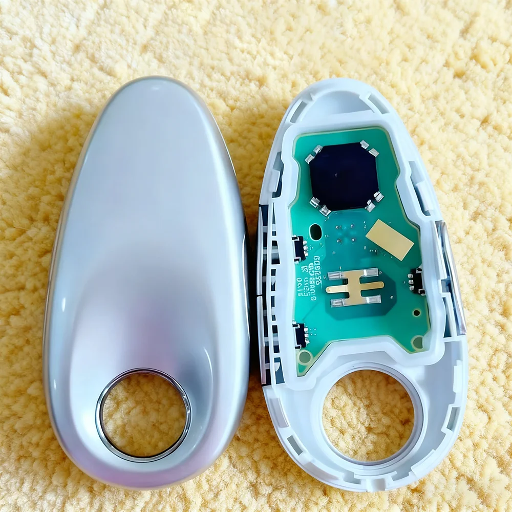 Chave de controle remoto original de 3 botões 434MHZ para Voyah grátis com 47 chips