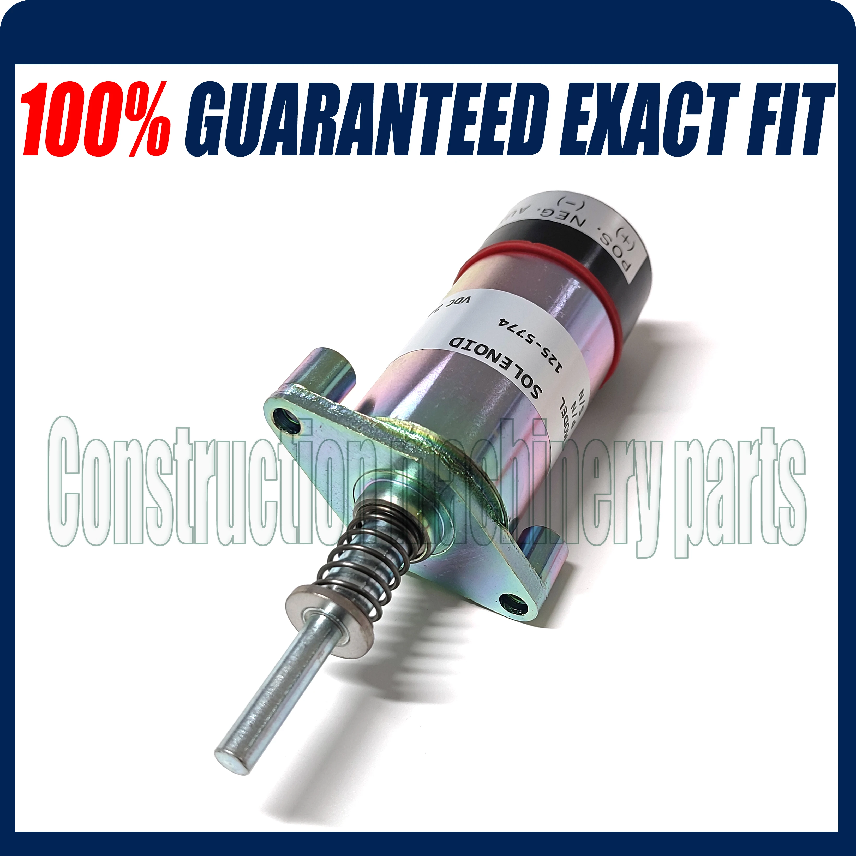 

New 125-5774 1255774 Shutoff Solenoid for Caterpillar CAT Engine 24V