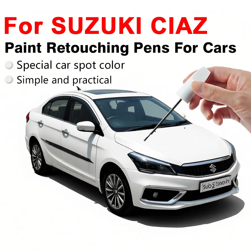 For SUZUKI CIAZ Professional Car Paint Touch Up Pen Covers Small Scratches Restores Color Improves Vehicle Appearance