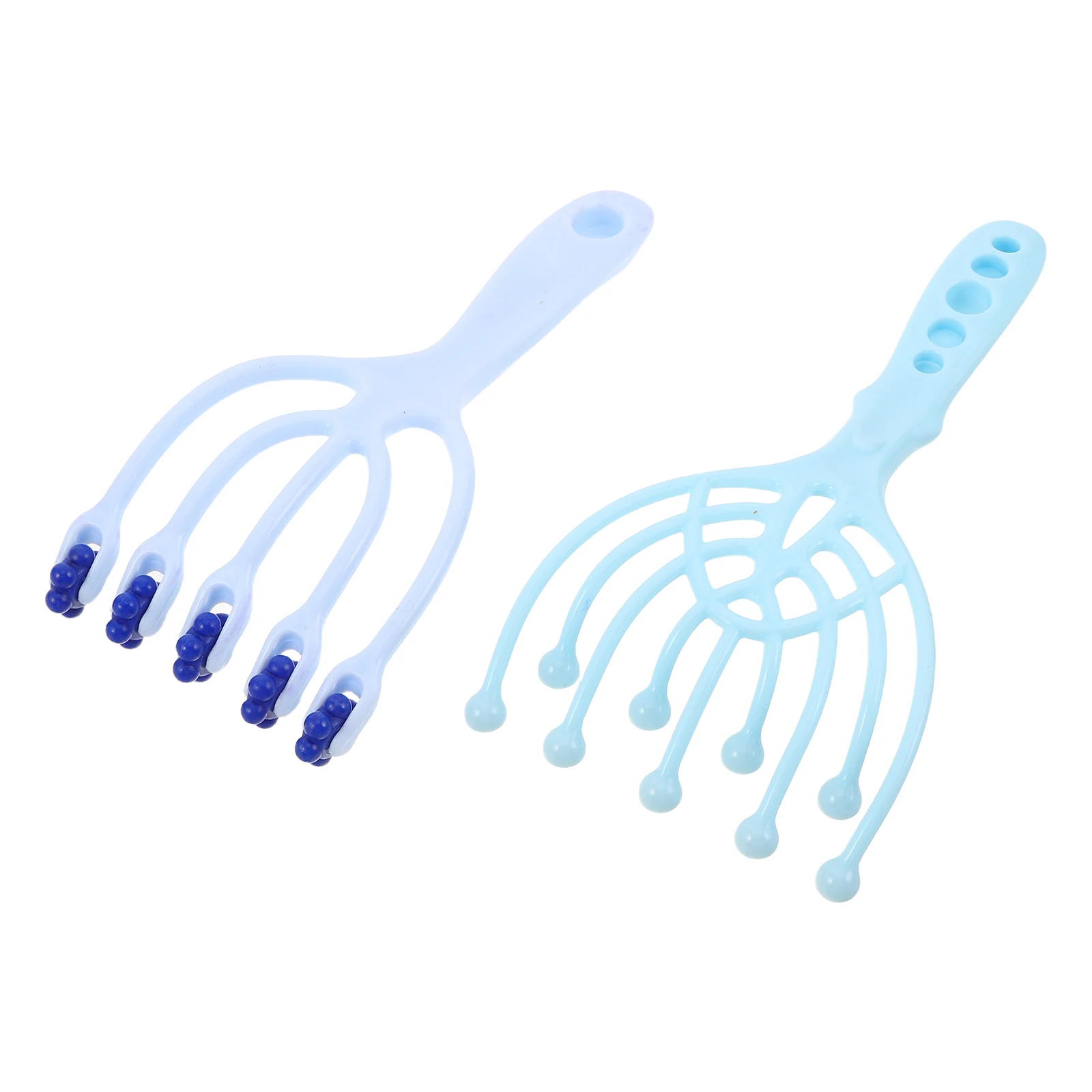 

2Pcs Five Claw Scalp Massager Rolling Ball Multifunctional Manual Head Scratcher Hair Massage Brush Relaxation Tool Home Gift