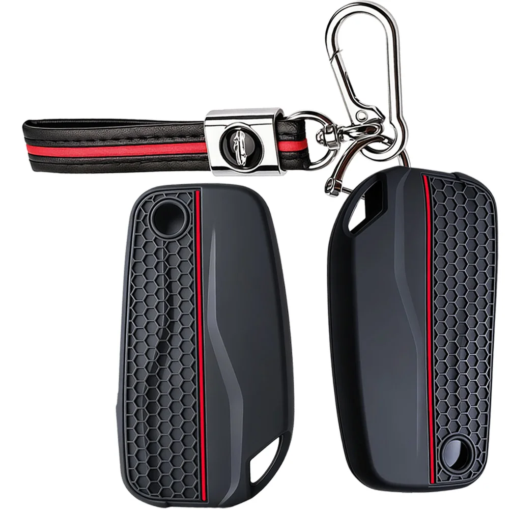 Motorcycle Remote Key Cover for DUCATI Diavel XDiavel 1260s DX 1260 2020-2024 Case Chain Keychain Key Shell Accessories
