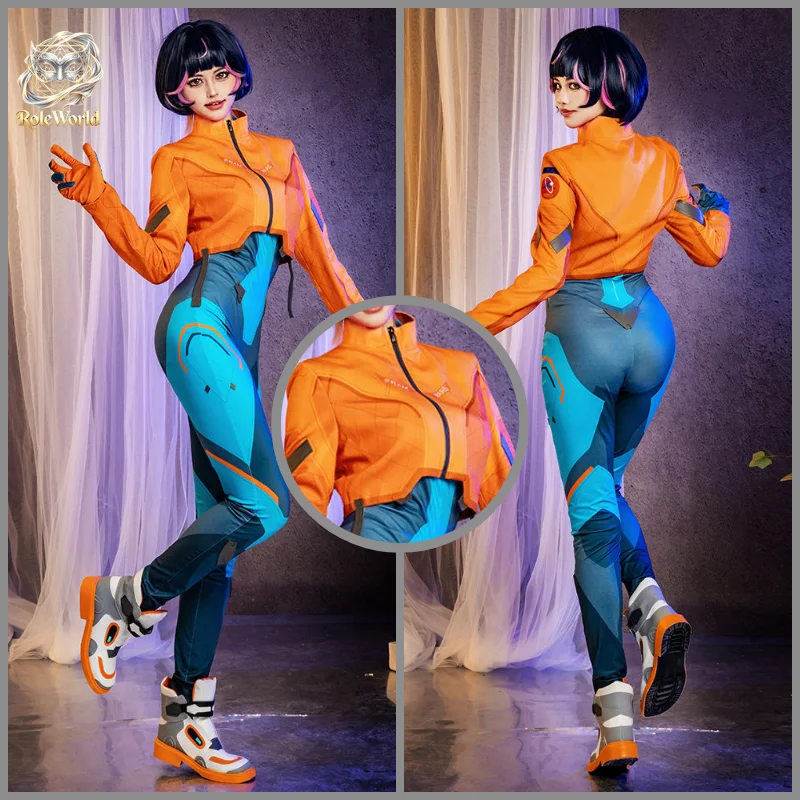 ชุดคอสเพลย์จูโน่จากเกม Overwat - Anime Cosplay Photoshoot บทวิจารณ์และราคา