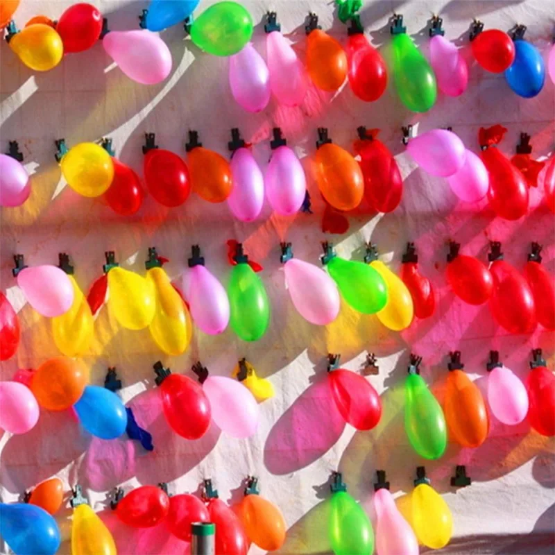 500pcs/lot Small Thickened Latex Air Balloon Water Balloons Toys Multicolor Inflatable Balloon for Summer Party Decoration