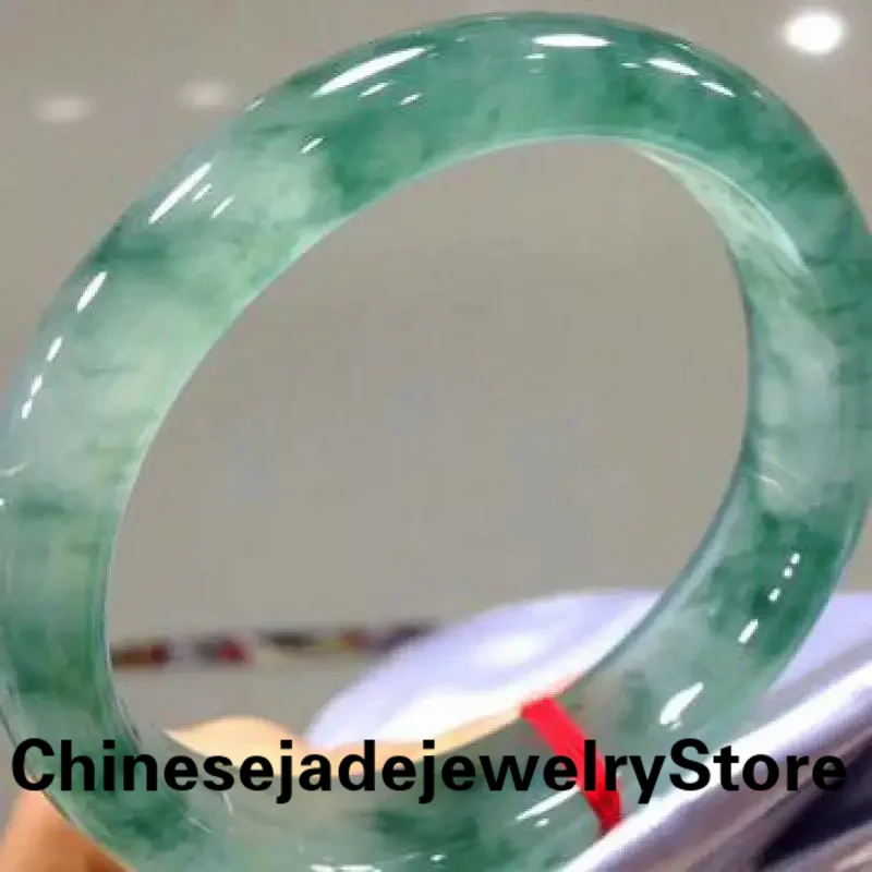 

Send Certificate Ice Jade Bangle Women Fine Jewelry Gifts Genuine Natural Burmese Jadeite Real Jades Bangles Amulet Bracelets