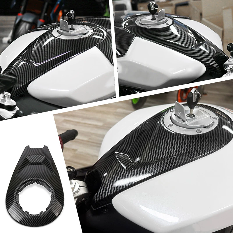 Motorcycle Accessories Upper Fuel Gas Tank Cover Protector Fuel Tank Protective Shell For 675SR-R For 675SR