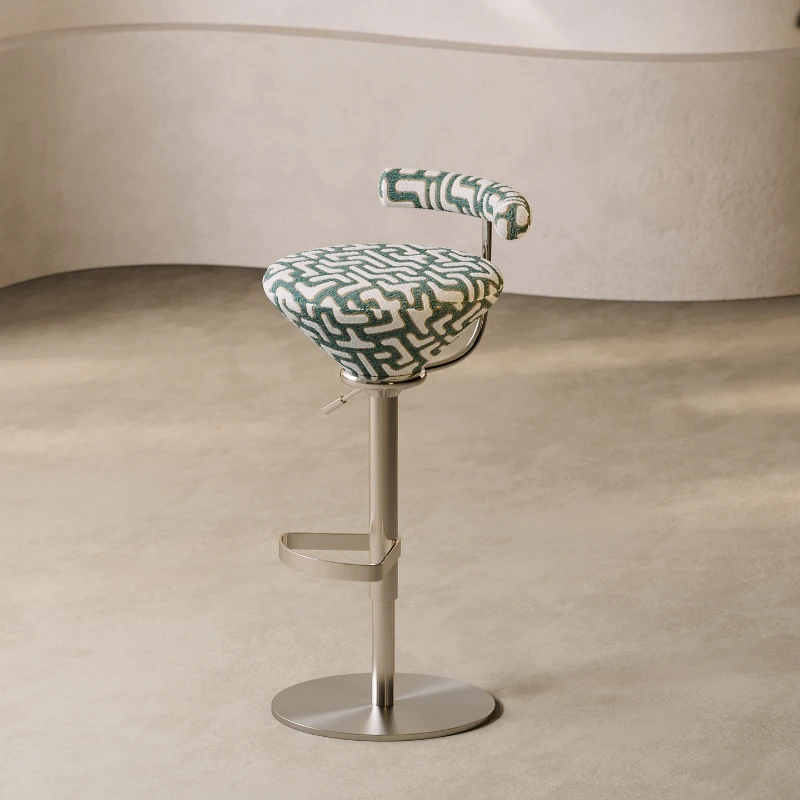 Light luxury bar chair creative living room bar counter minimalist high-end minimalist bar chair