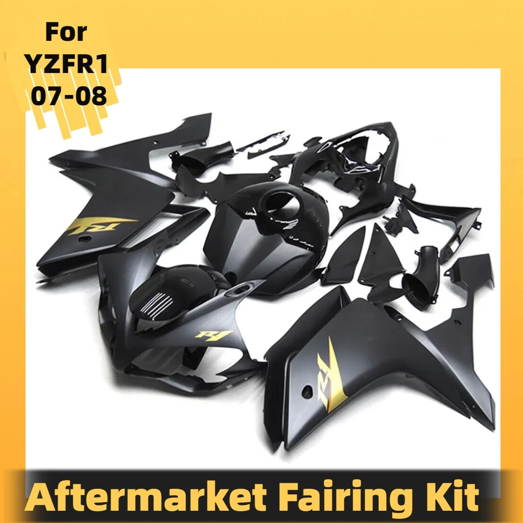 YZF R1 07 08 New Style Fairings for Yamaha YZF R 1 2007 2008 Motorcycle Fairing Kit ABS Injection Bodywork Set Complete Parts