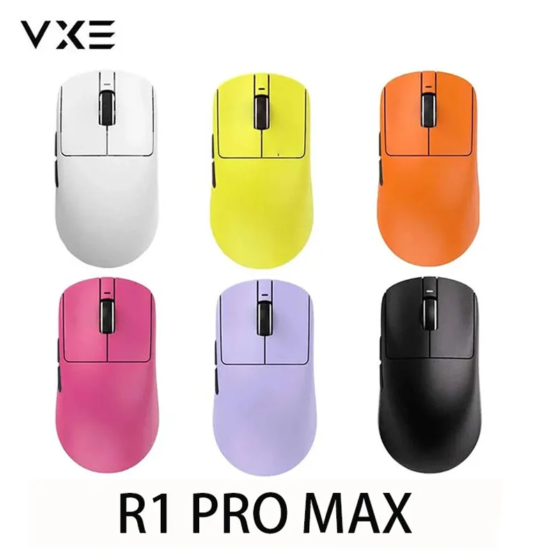 Vgn Vxe Dragonfly R1 Pro Max Wireless Mouse Paw3395 Nordic52840 2khz Ergonomics Long Playtime Fps R1 Se Light Weight Gamer Mouse