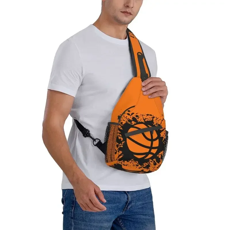 Zaino da basket Splat Crossbody Sling zaino da uomo personalizzato borsa a tracolla per viaggi escursionismo Daypack