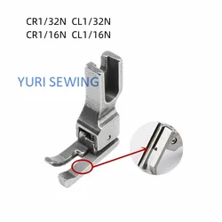 CR1/32N CL1/32N CR1/16N CL1/16N piedino alto e basso con scanalatura 0.1 parti di macchine da cucire industriali interamente in acciaio di alta qualità