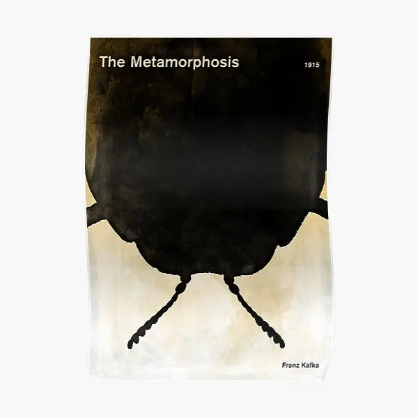 Franz Kafka The Metamorphosis Literary  Poster Print Decor Picture Art Room Modern Home Decoration Funny Painting No Frame