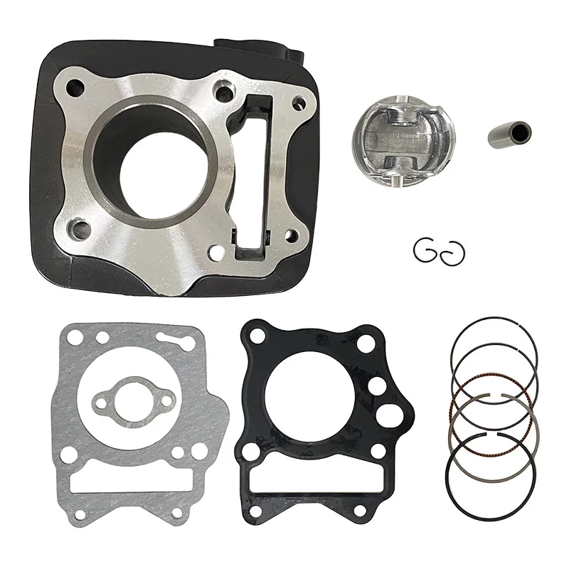 Motorcycle Cylinder Piston Kit 57mm Motor Piston for TVS HLX150 Trak150 MAX 4R ROCKZ 125 Ntorq 125 Fi Engine Part Motoblock