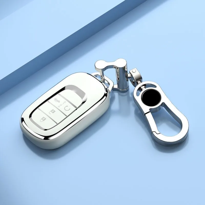 

Мягкий чехол-держатель для автомобильного ключа из TPU, защитный корпус, брелок для Honda Civic, Accord, HR-V, CR-V, CRV 2022, 2023, аксессуары