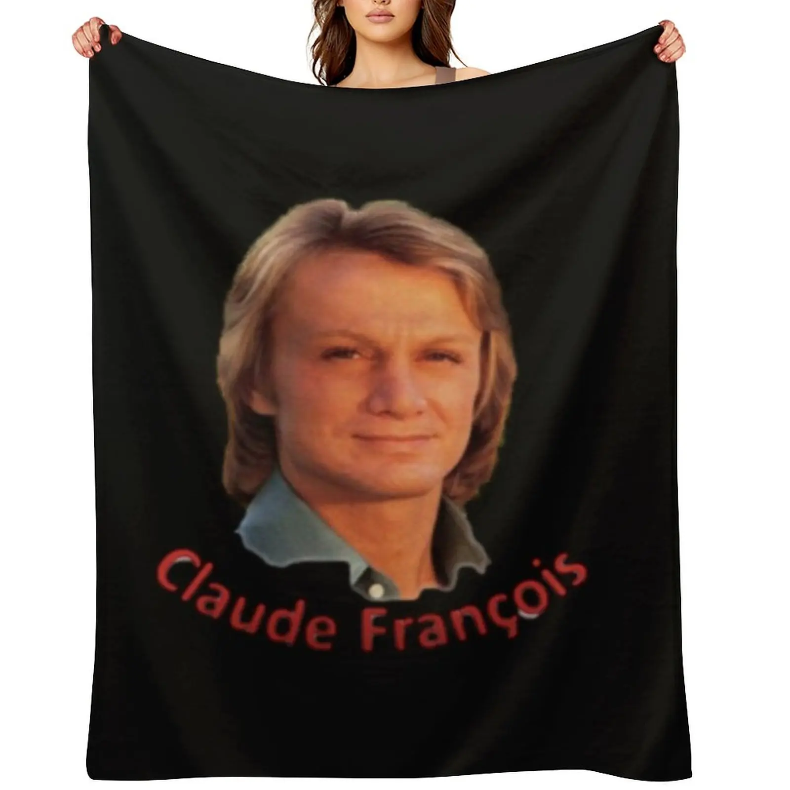 Claude Francois Throw Blanket Summer Beddings heavy to sleep Sofa Quilt Furry Blankets
