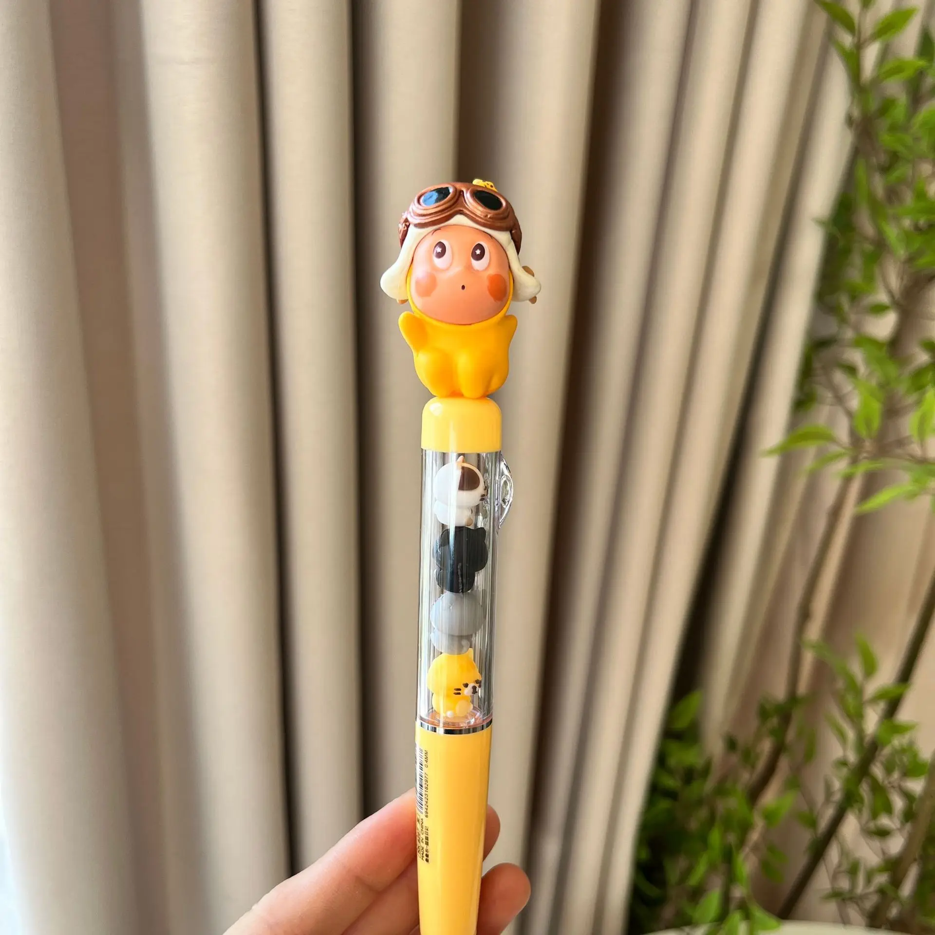 قلم كارتوني لطيف قلم محايد - دمية متحولة يمكنك صنعها بنفسك قلم لطيف للطالب الصغير على شكل نجمة رجل #4