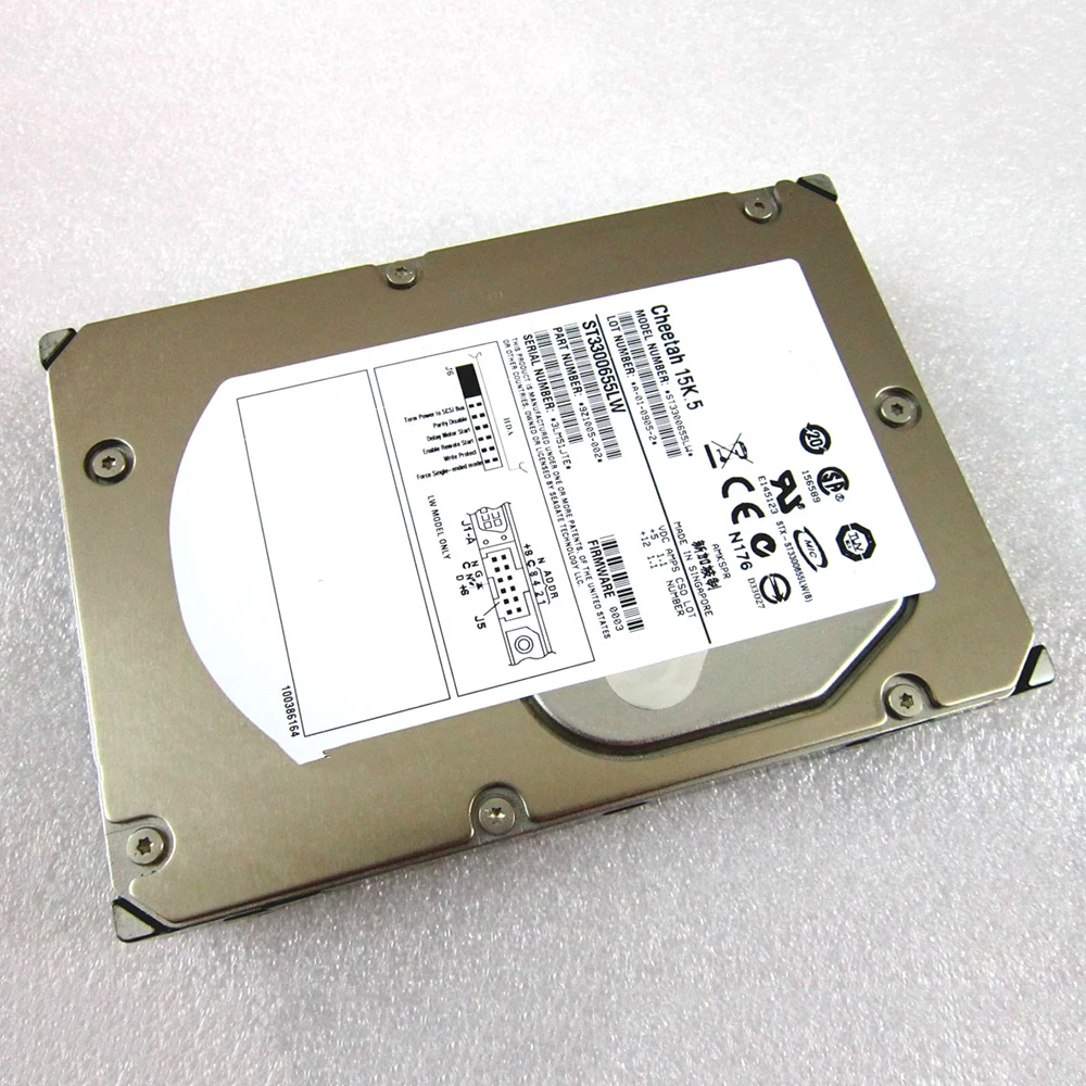 

For Seagate Server Hard Disk ST3300655LW 300G 15K5 68PIN SCSI U320