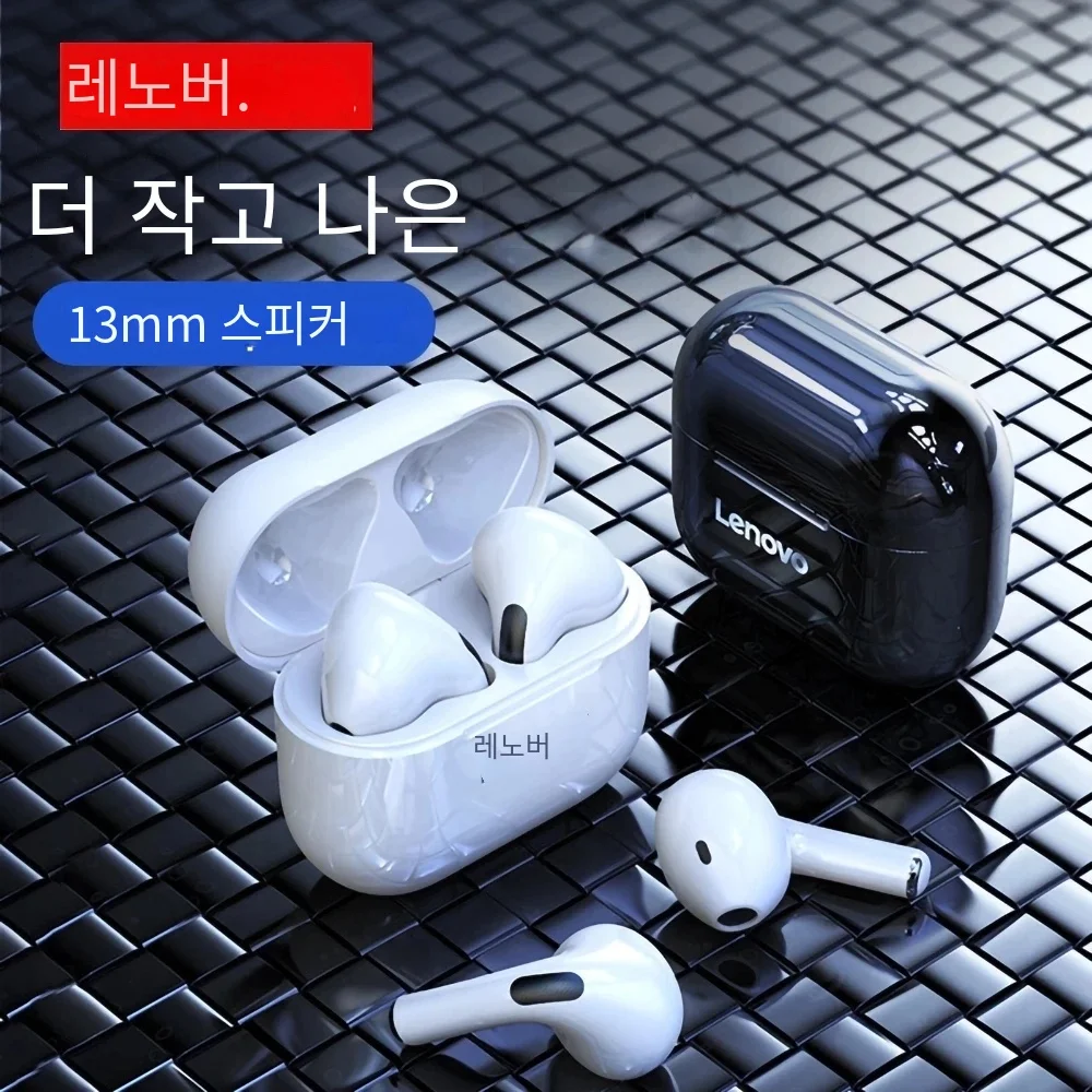 Original Lenovo LP40 wireless headphones TWS Bluetooth Earphones Touch Control Sport Headset Stereo Earbuds For Phone Android