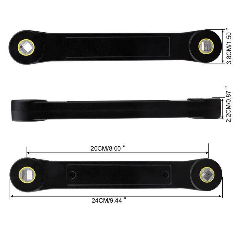 Chave de extensão universal multifuncional, ferramenta extensora ajustável, chave de soquete de extensão mecânica automotiva, ferramentas de oficina