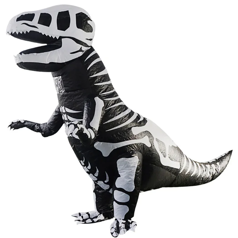 

Новый надувной костюм динозавра T-Рекс, скелет, костюм динозавра для взрослых и детей, нарядное платье для карнавала, косплея, вечеринки, наряды для дня рождения