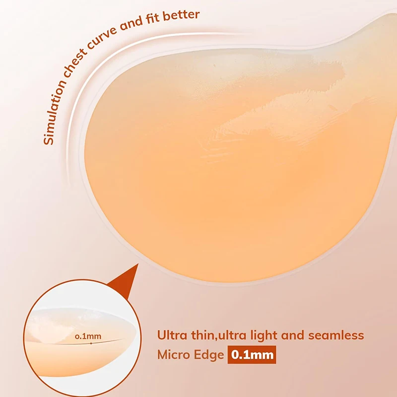 1/2 пары женских липких бюстгальтеров с эффектом пуш-ап, клейкие бюстгальтеры без бретелек с открытой спиной для женщин с большой грудью и многоразовыми накладками на соски