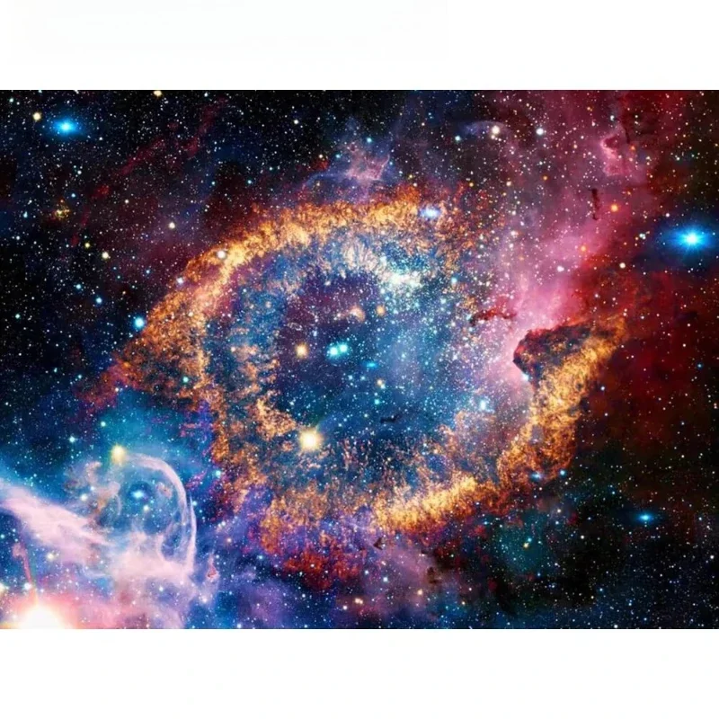5D Neues Vollquadratisches Diamant-Gemälde Universum-Landschaft Diamant-Stickerei Weltraum-Szenerie Mosaik-Strass-Set Handgemachtes Geschenk