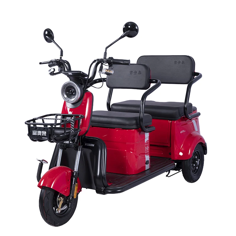 Cheap Price Electric for Adults Electric Tricycle 3 Wheel with Passenger Seat